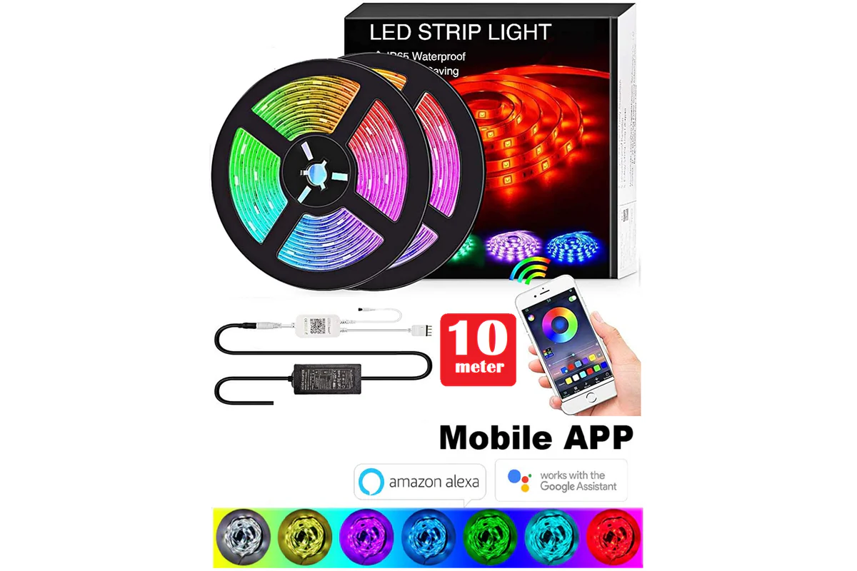 LED strip Light RGB 10M App Control - Image 3