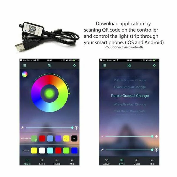 LED strip Light RGB Light 5M - Image 9