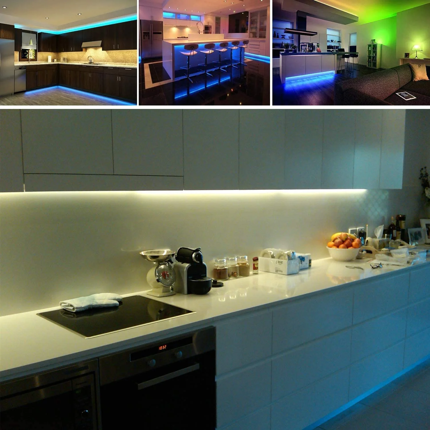LED Strip Light rgb 5m with remote - Image 6