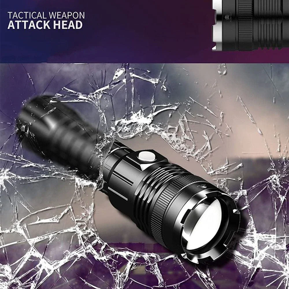 LED Torch Flashlight Light Rechargeable Camping Outdoor - Image 20