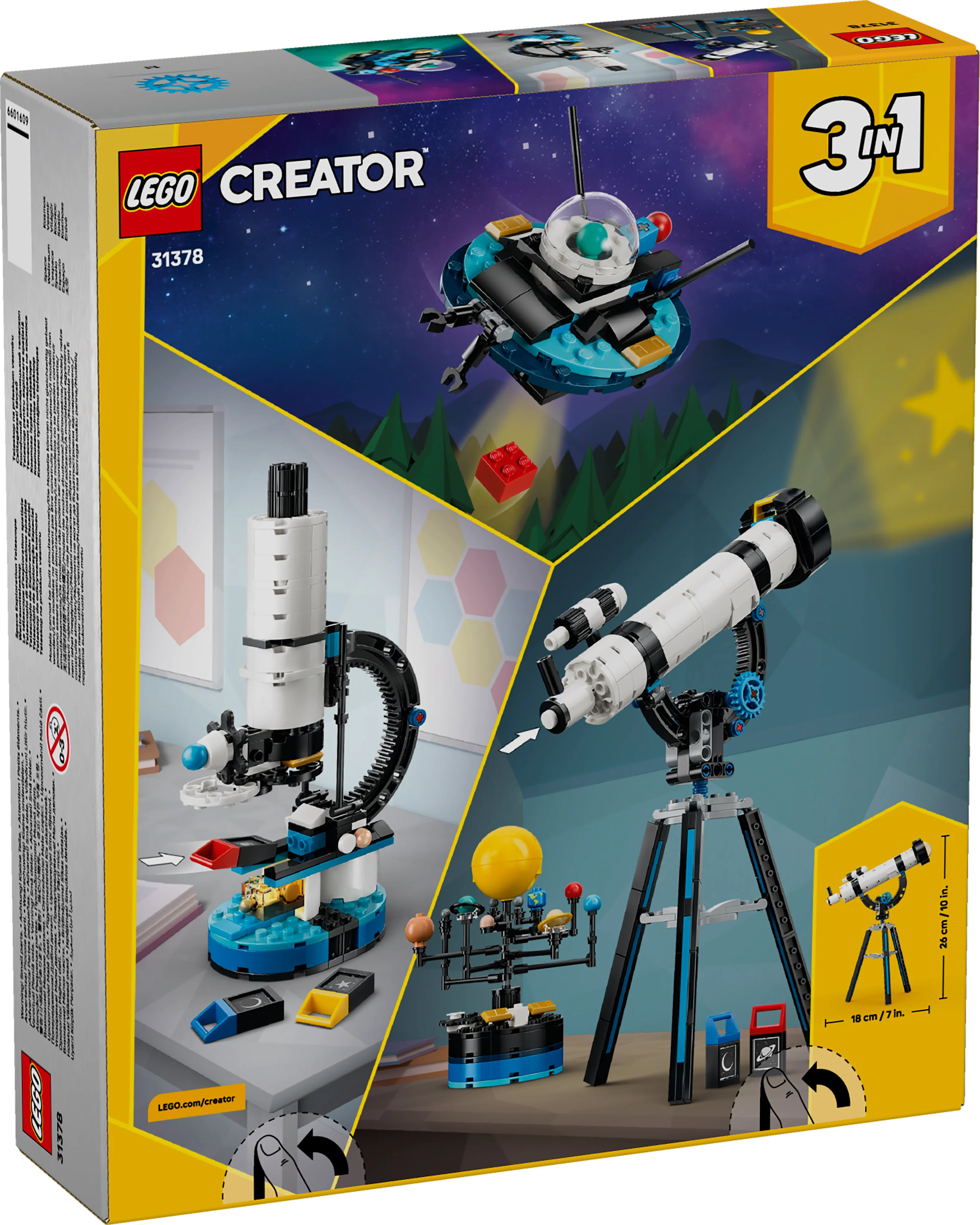 LEGO Creator: Space Exploration Telescope (31378) - Image 3