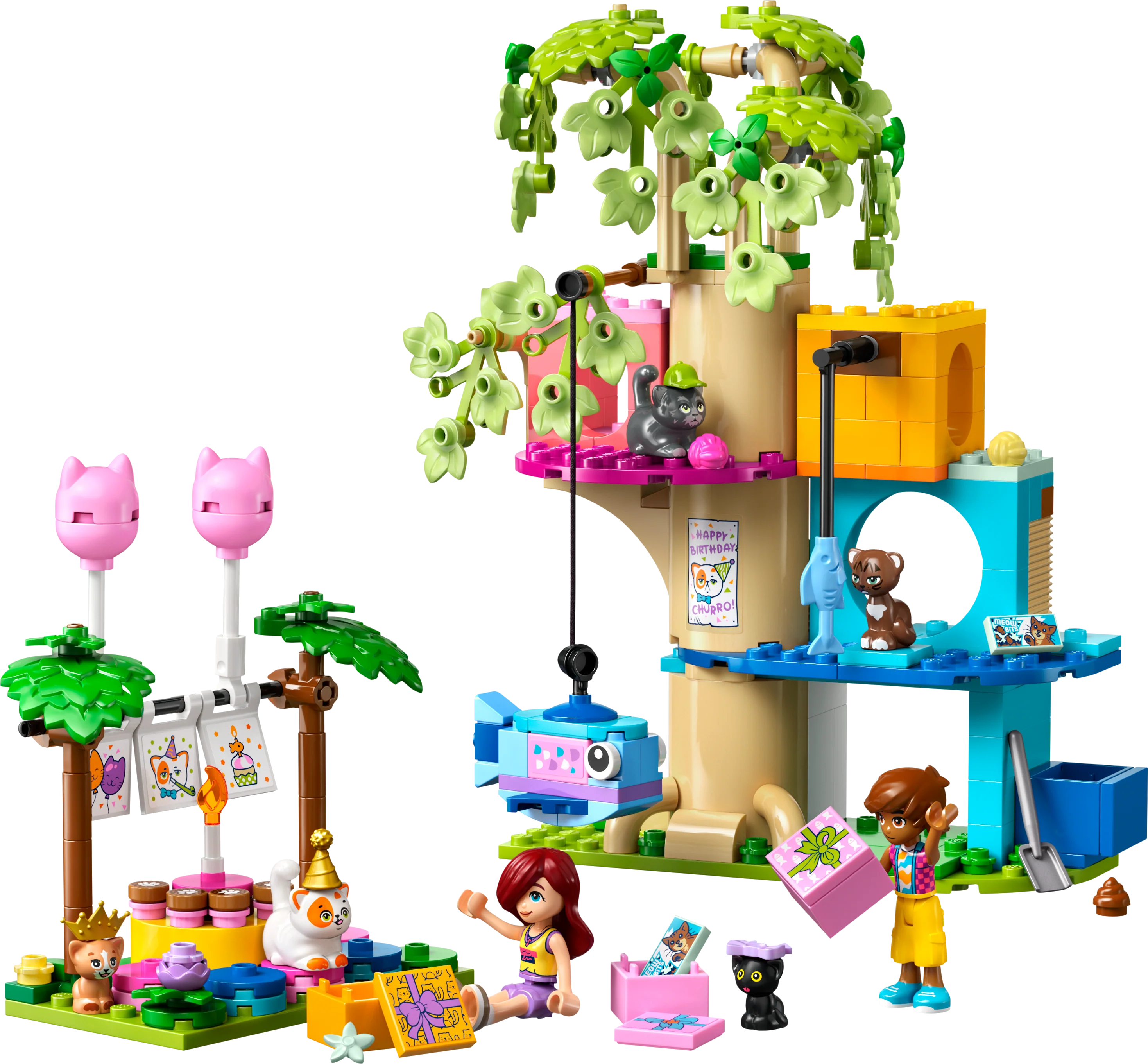 LEGO Friends: Cat Birthday Party & Tree House (42666) - Image 3