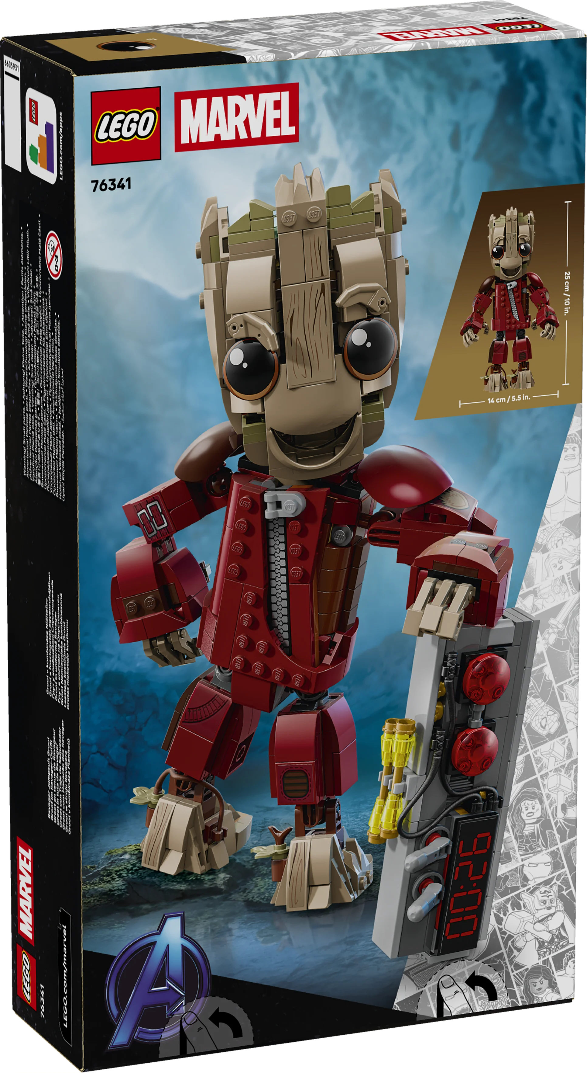 LEGO Marvel: Ravager Jumpsuit Groot (76341) - Image 3