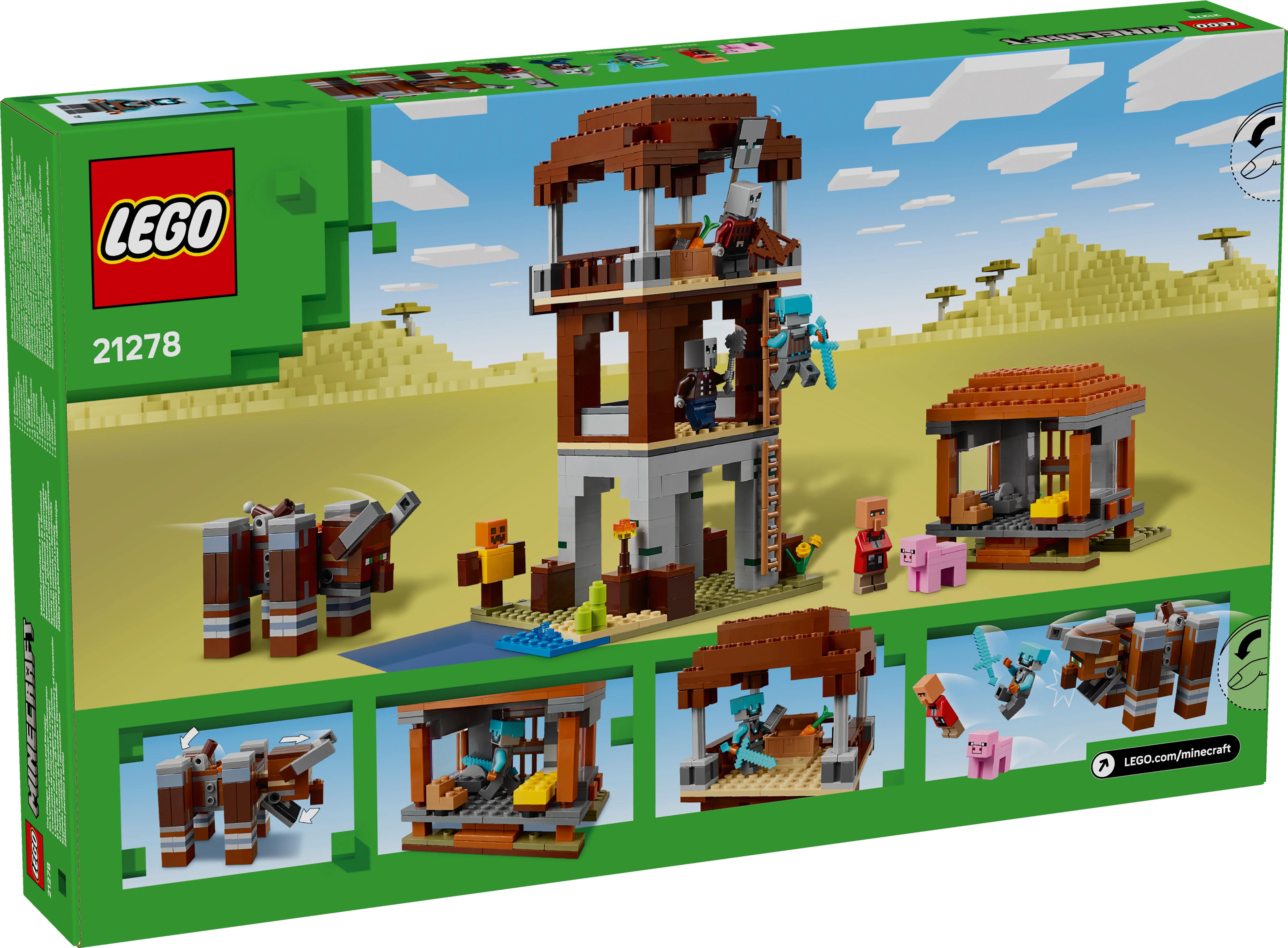 LEGO Minecraft: The Pillager Outpost and Ravager (21278) - Image 2