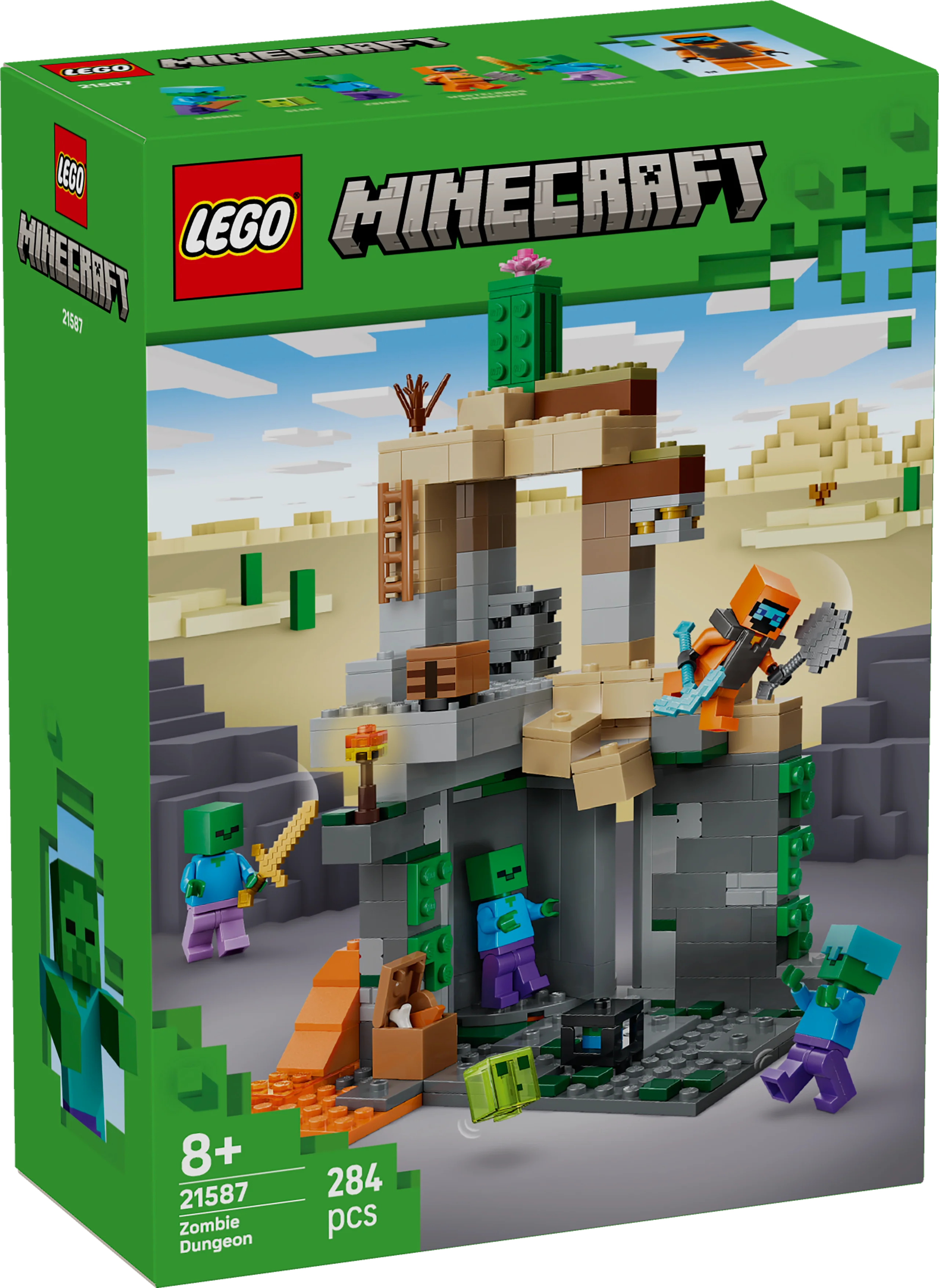 LEGO Minecraft: Zombie Dungeon (21587) - Image 2
