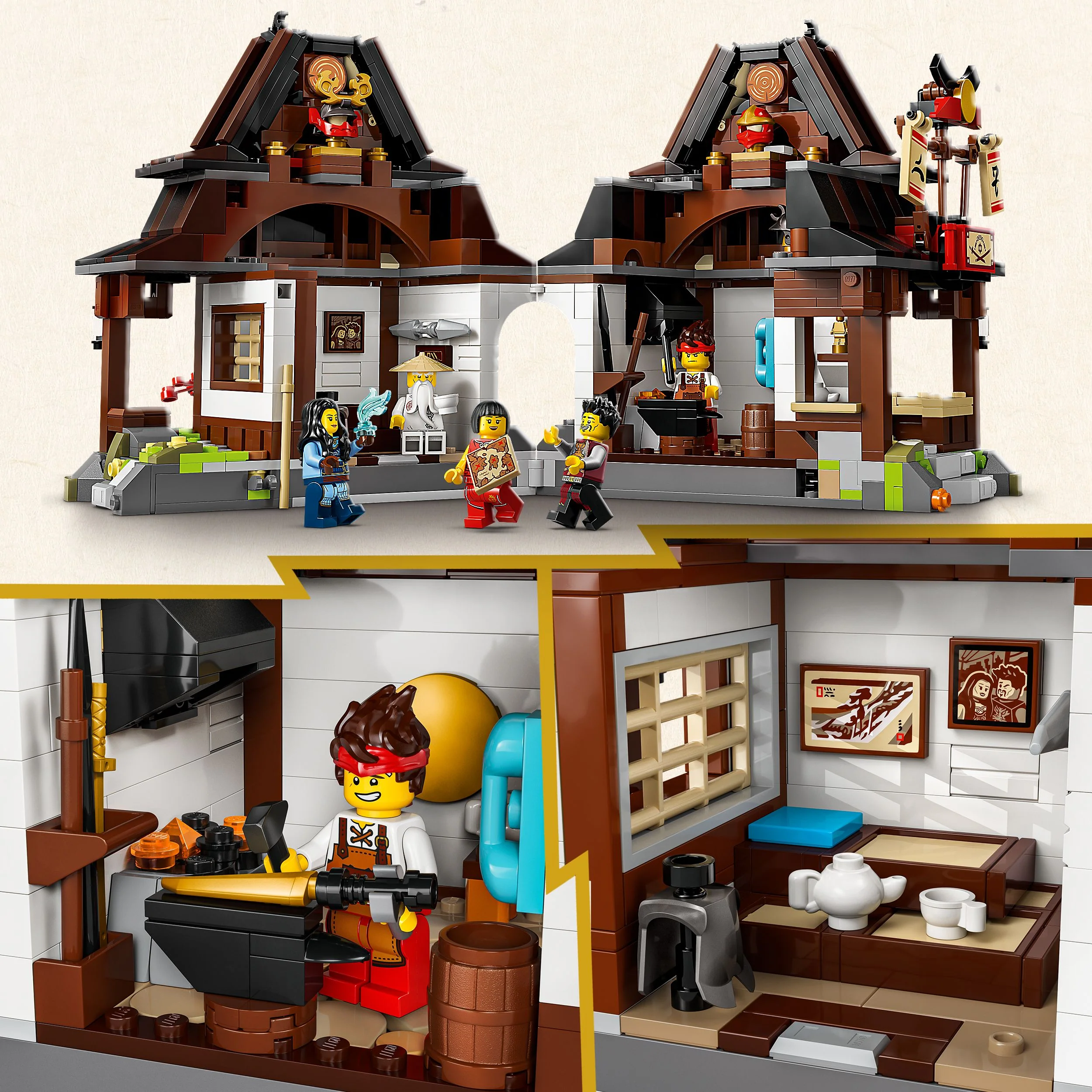LEGO NINJAGO: Four Weapons Blacksmith 15th Anniversary (71858) - Image 8
