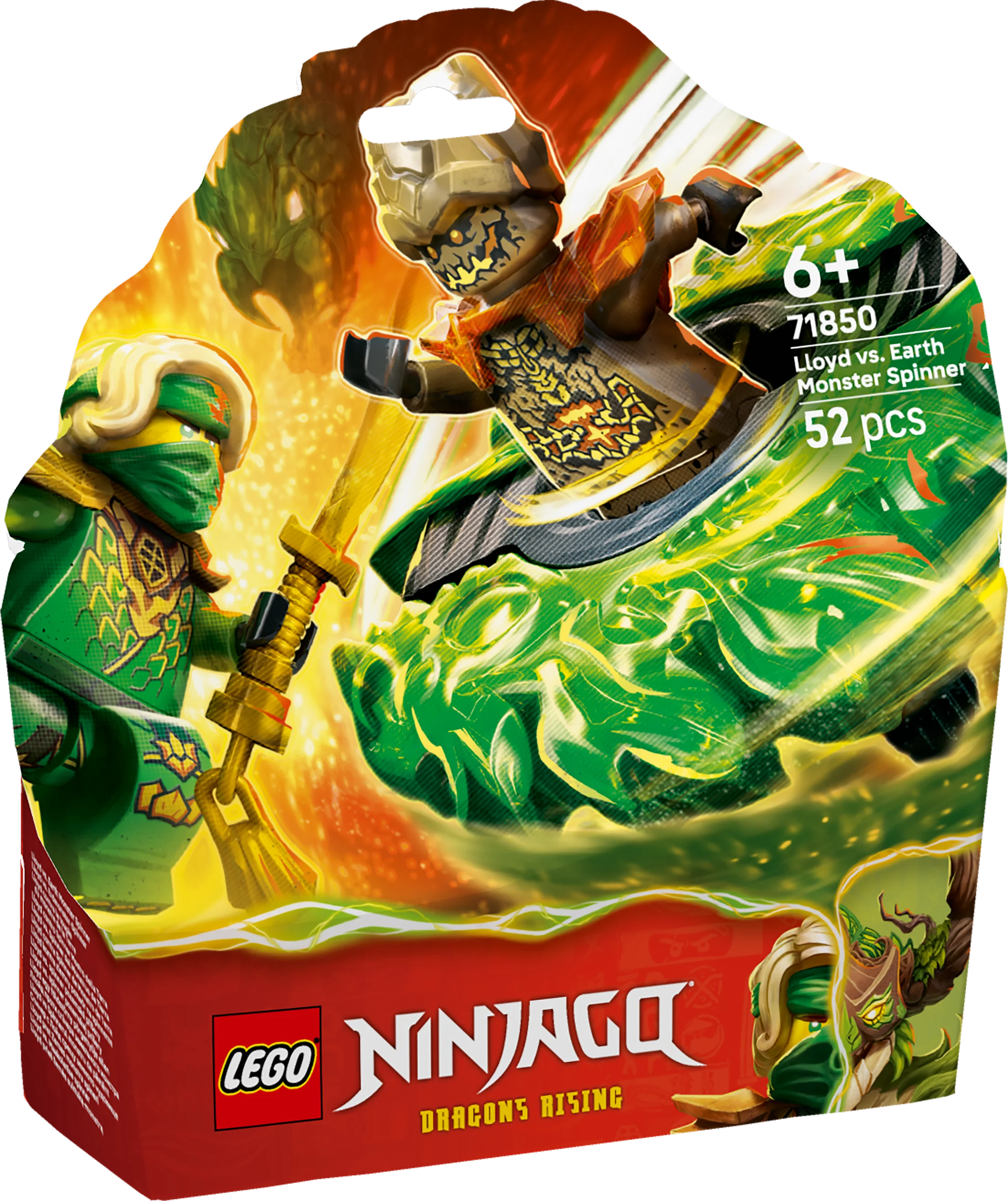 LEGO NINJAGO: Lloyd vs Earth Monster Spinner (71850) - Image 2