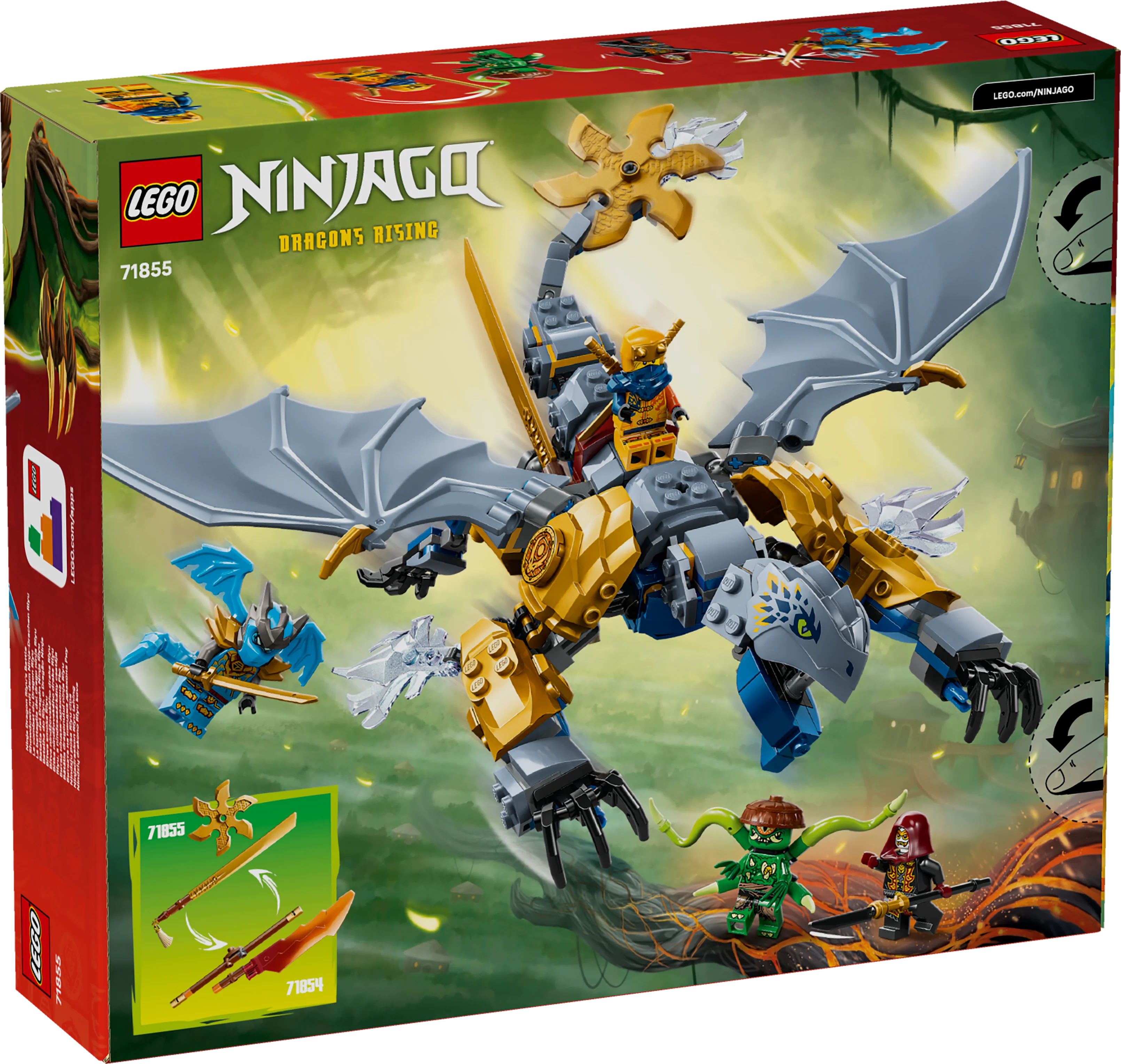 LEGO NINJAGO: Ninja Dragon Riyu‚Äö√Ñ√¥s Battle (71855) - Image 3