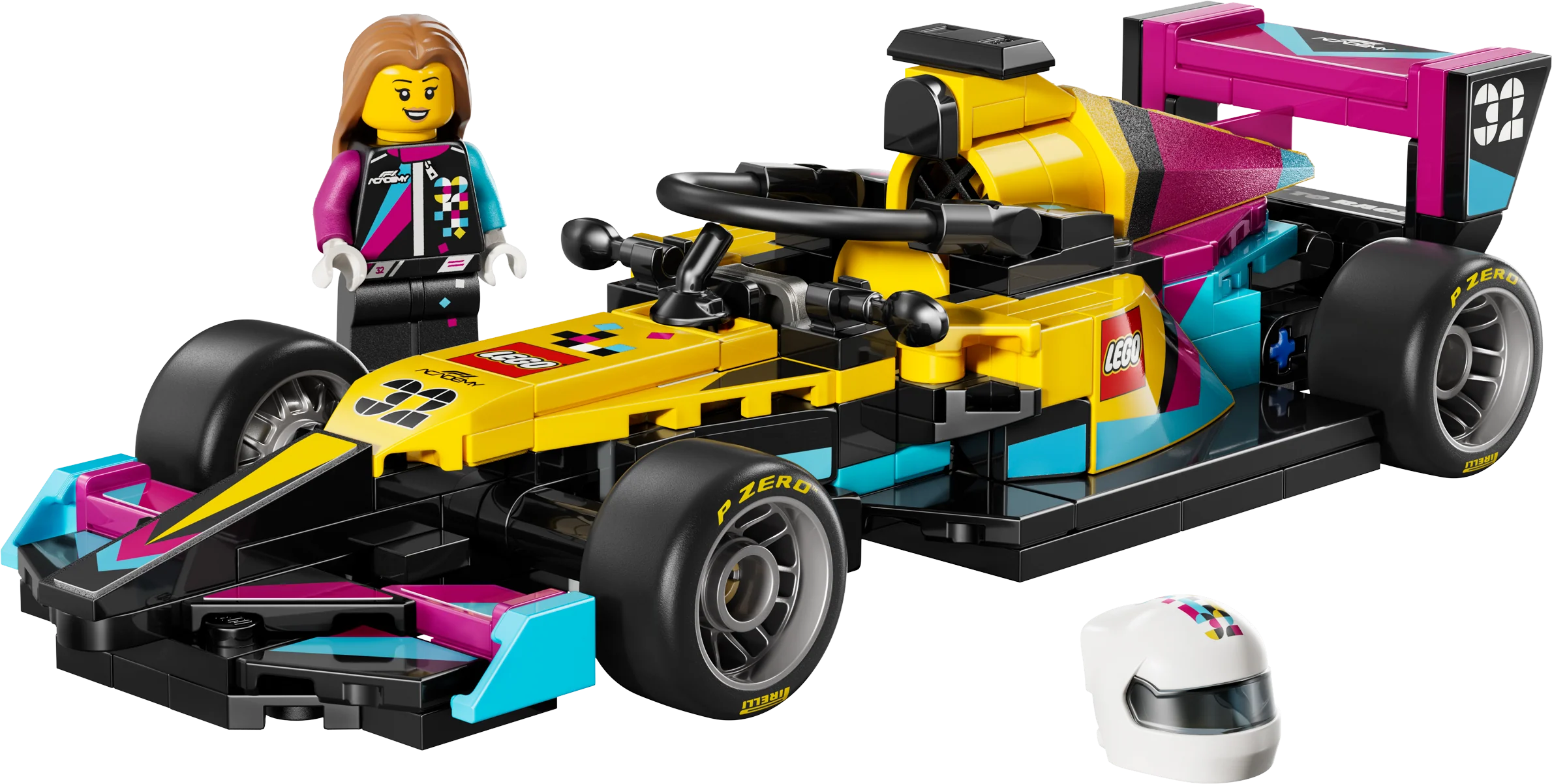 LEGO Speed Champions: F1 ACADEMY LEGO Race Car (77258) - Image 4