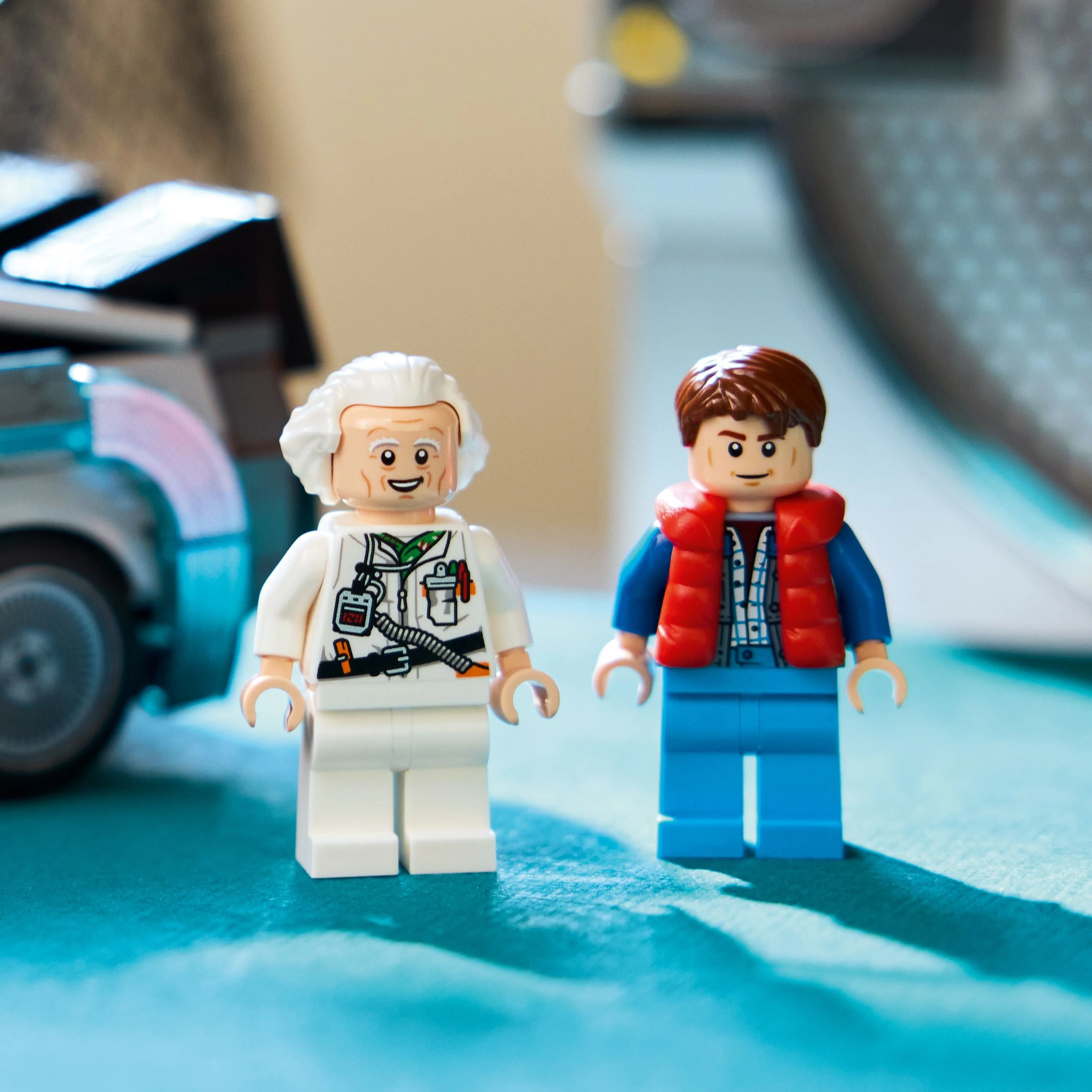 LEGO Speed Champions: Time Machine from Back to the Future (77256) - Image 8