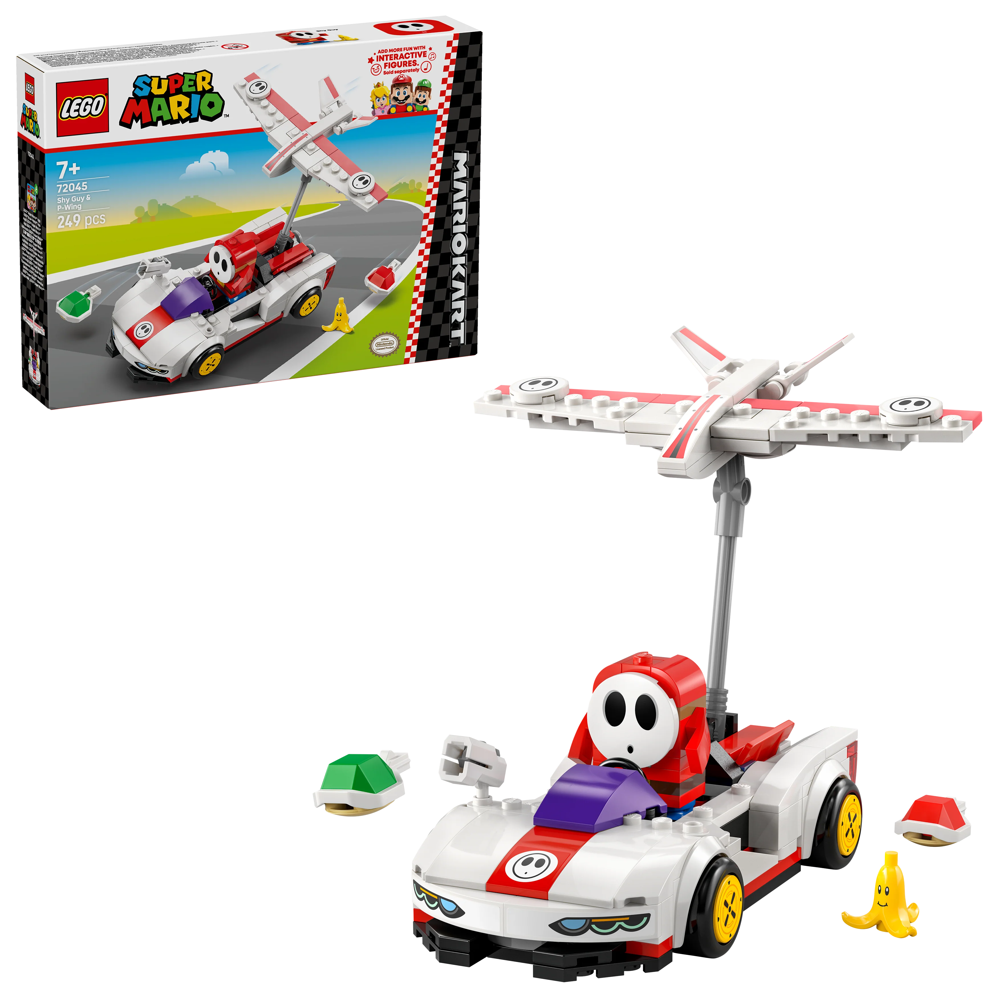 LEGO Super Mario: Mario Kart Shy Guy & P-Wing (72045)