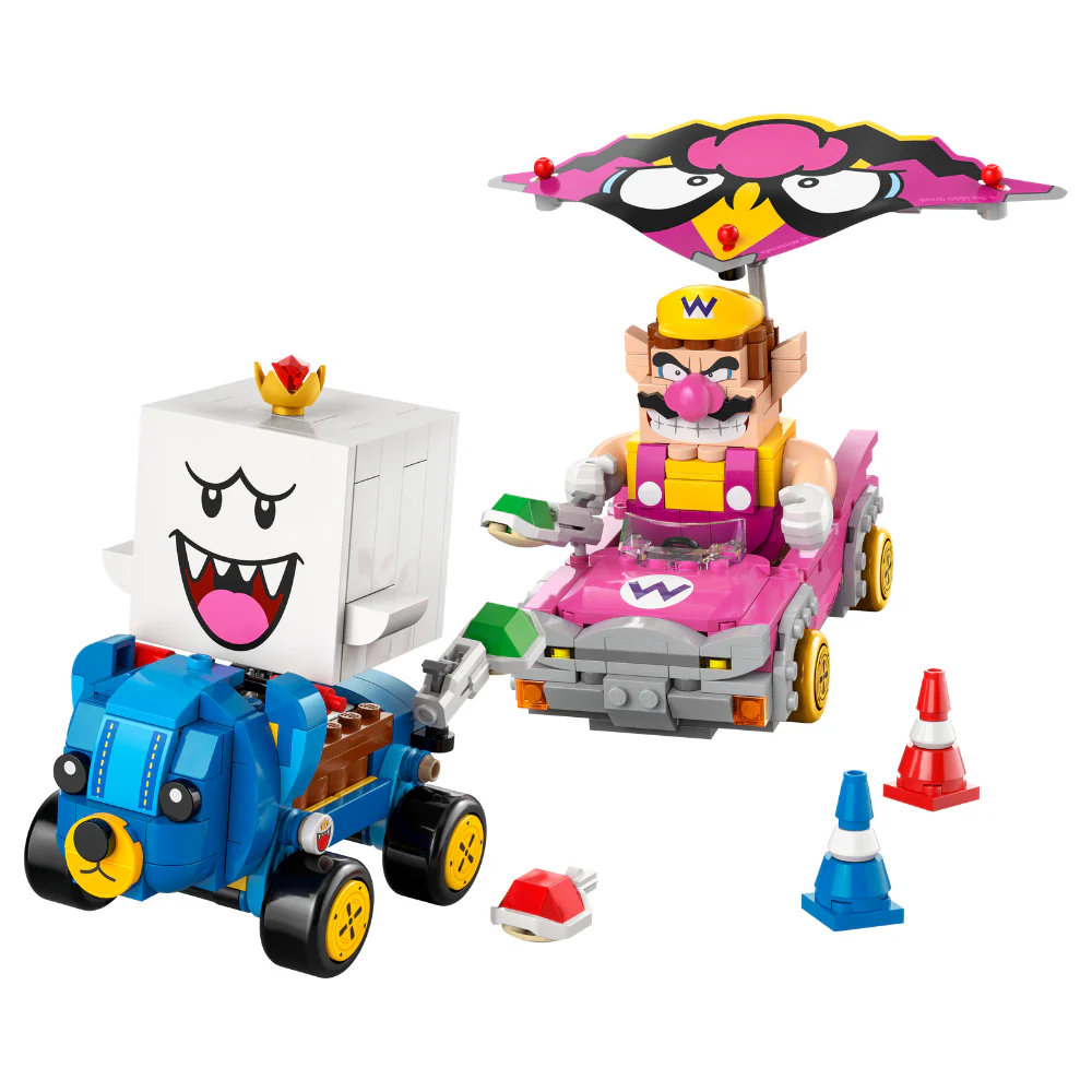 LEGO Super Mario: Mario Kart Wario & King Boo (72038) - Image 3
