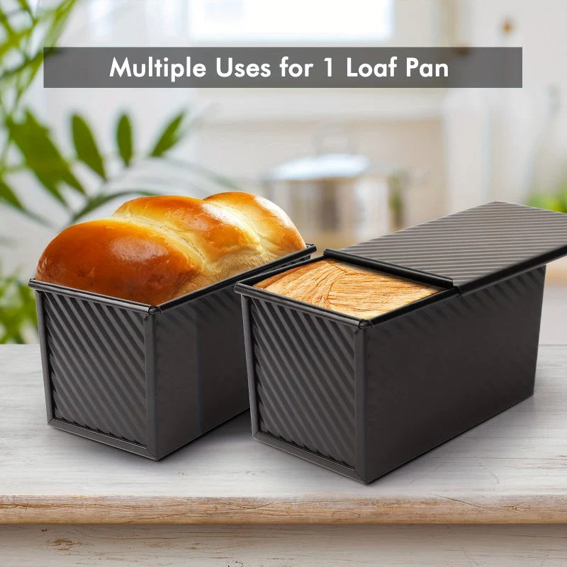 Loaf Pan with Lid Household Loaf Pan Baking Bread Pan Copper - Image 10