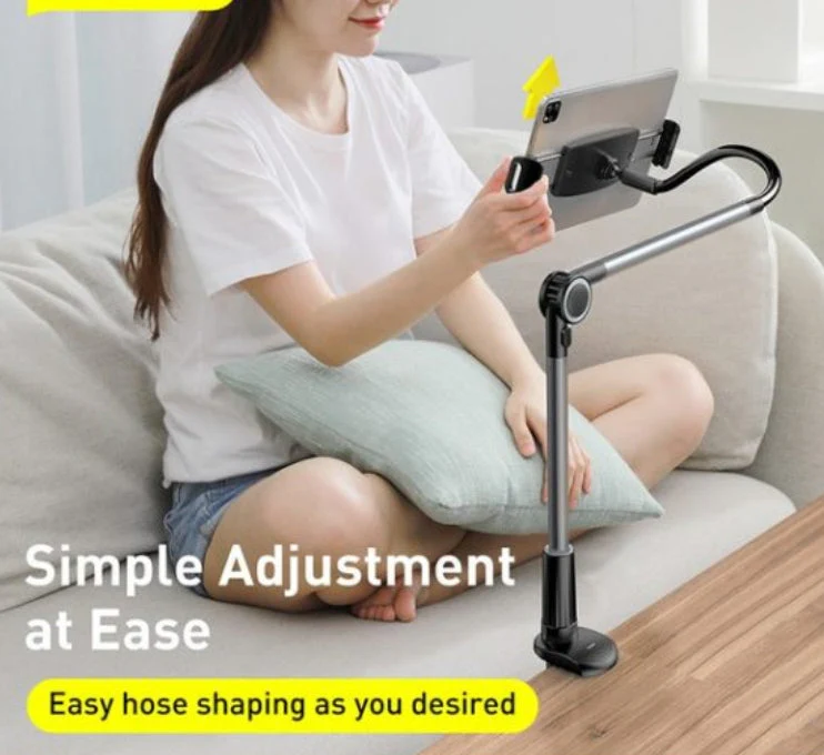 Long Arm Adjustable Lazy Phone Holder Clip Foldable Desk Tablet Mount Holder - Image 6