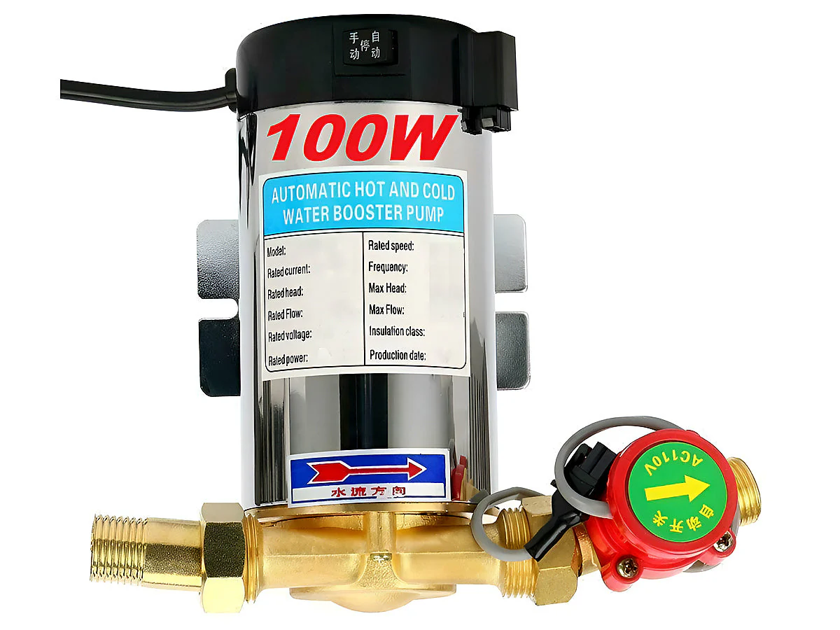 Low Shower Pressure 100W Booster Pump - Image 4