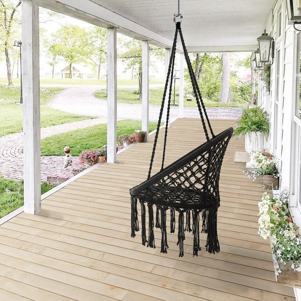 Macrame Hanging Chair - Image 6