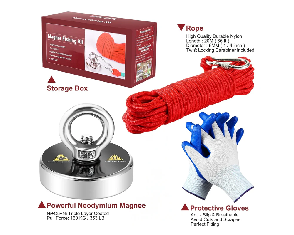 Salvage Magnet Fishing Kit - Image 3