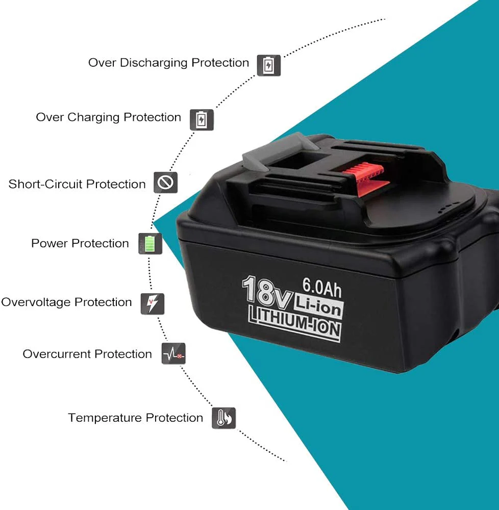 Makita 18V Battery 6AH Replacement Makita Battery - Image 4