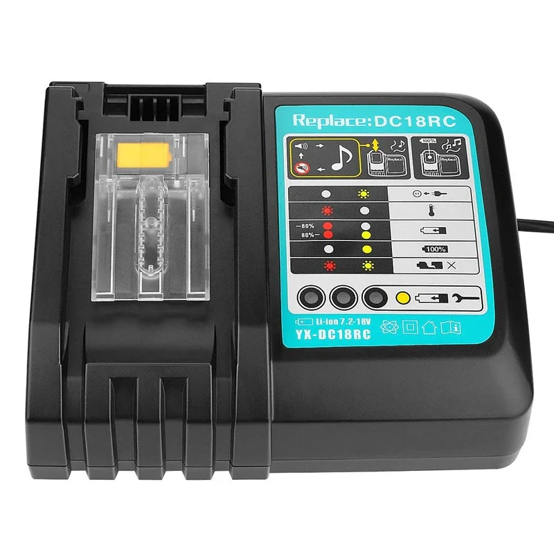 Makita Battery 18V Battery with Charger Replacement - Image 5