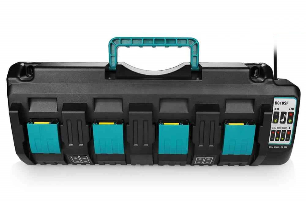Makita battery Charger 14.4-18V Four Port Charger for Makita Battery - Image 2