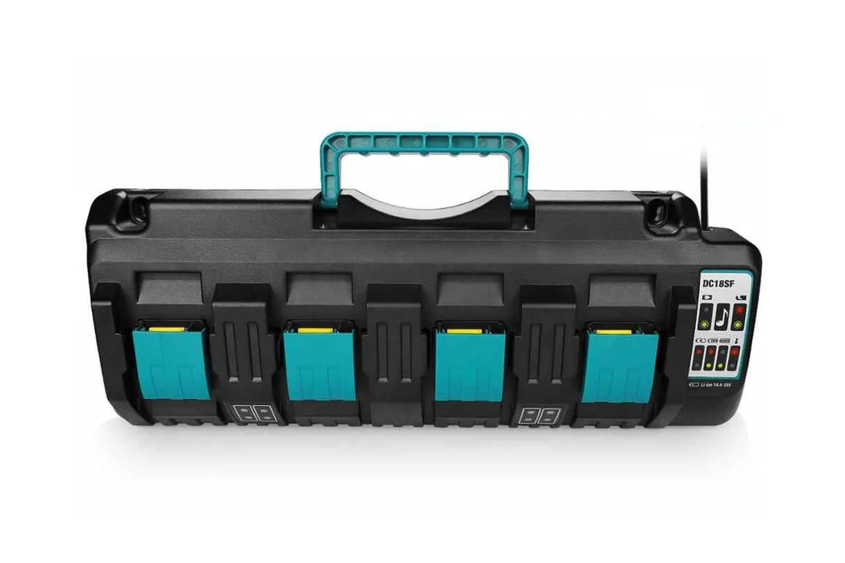 Makita battery Charger 14.4-18V Four Port Charger for Makita Battery - Image 3