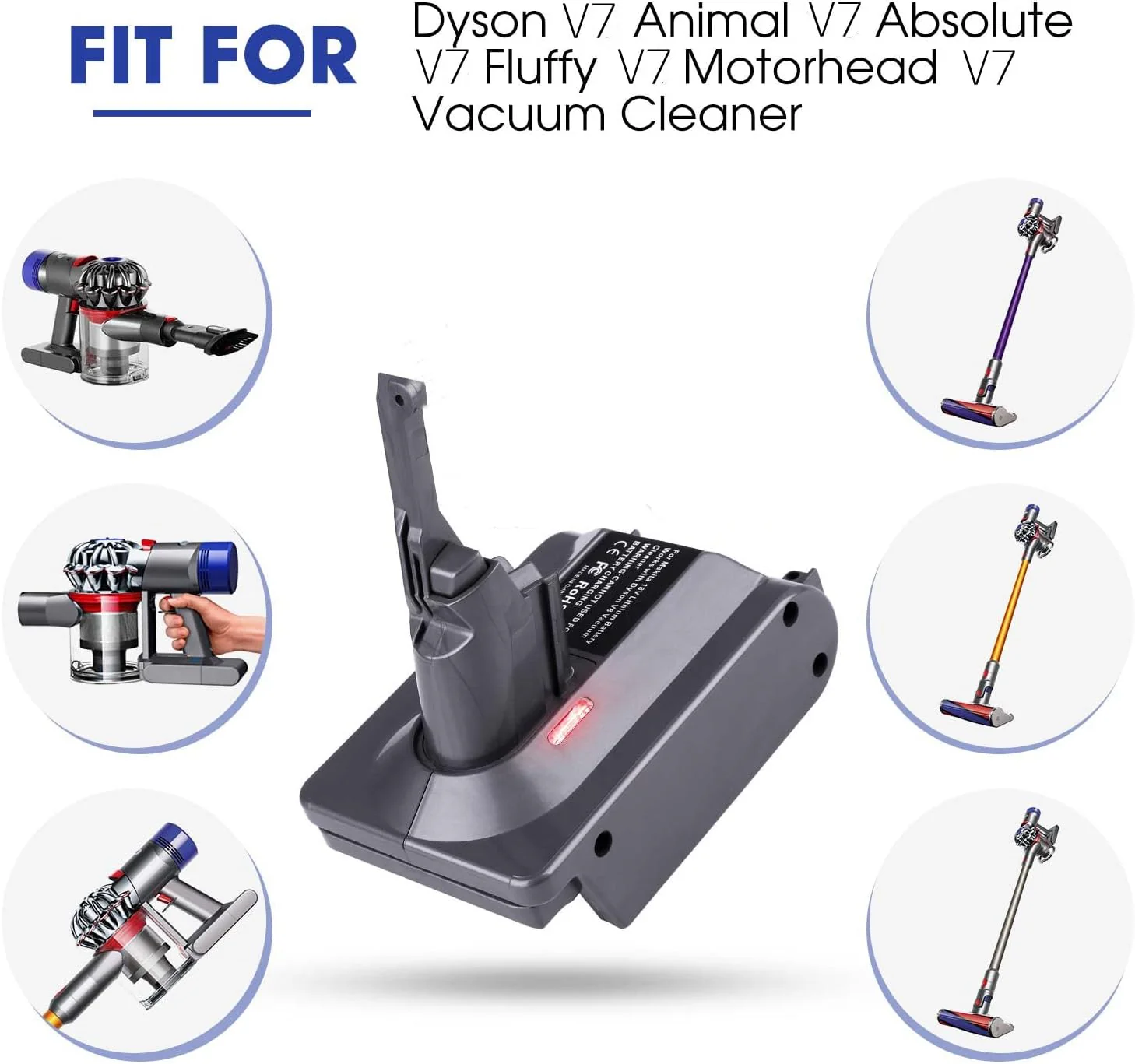 Makita to Dyson Battery Adapter For V7/V8 Series Vacuum Cleaner Adapter Converter - Image 6