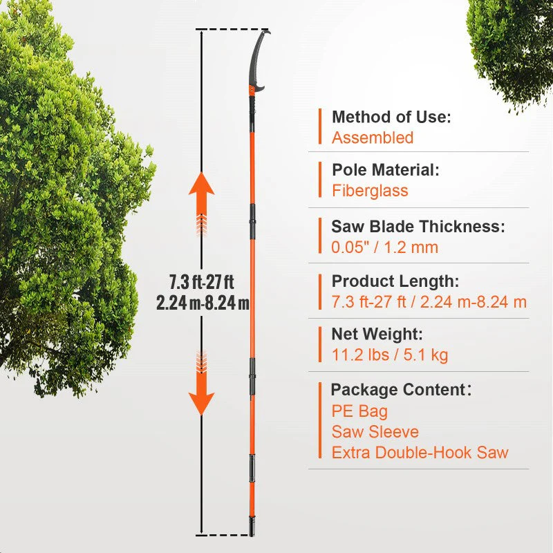 Manual Pole Saw Extendable - Image 2
