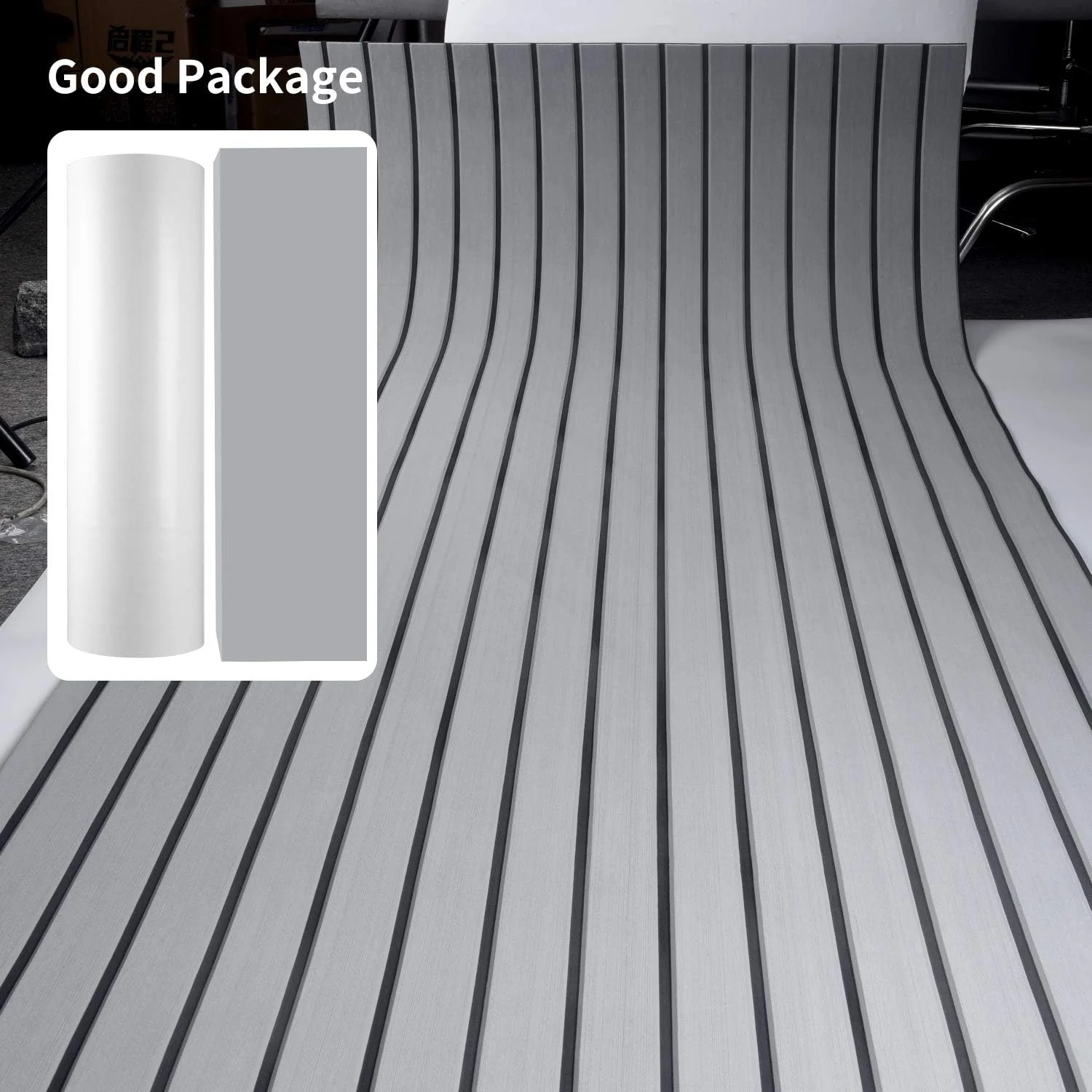 Marine Carpet Teak Boat Flooring Mat - Image 9