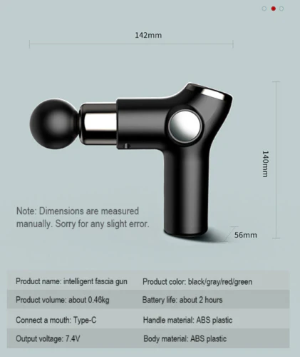 Massage Gun Percussion Deep Massager Muscle Tissue Vibrating - Image 5