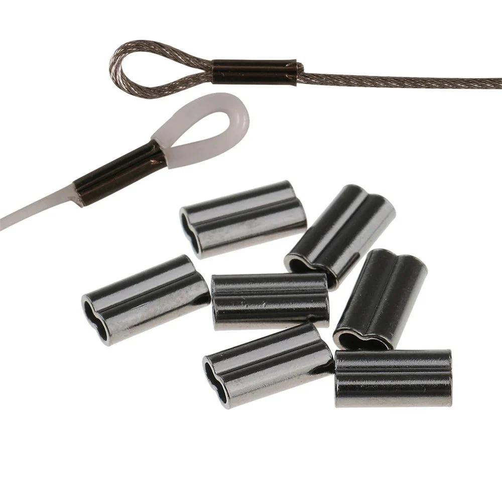 MeanFish Copper Double Crimp Sleeves - Pack of 50 - Image 3