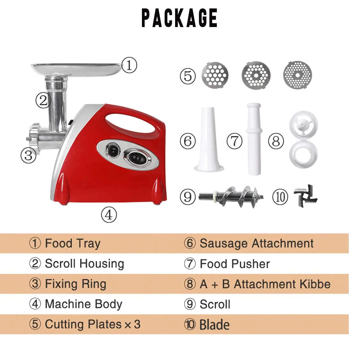 Meat Grinder Sausage Maker - Image 11