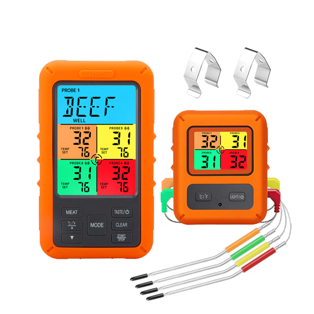 Meat Thermometer Instant-Read BBQ Rechargeable - Image 7