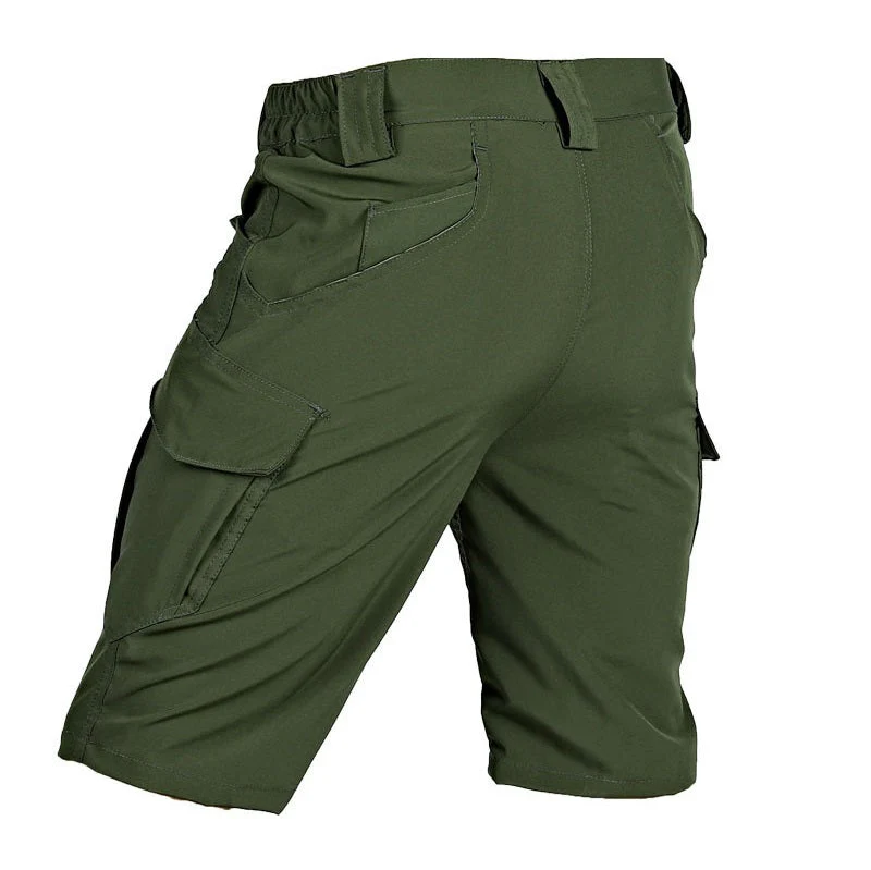 Men's Tactical Short Water Resistant Flex Ripstop Cargo Pants Lightweight Hiking - Image 2