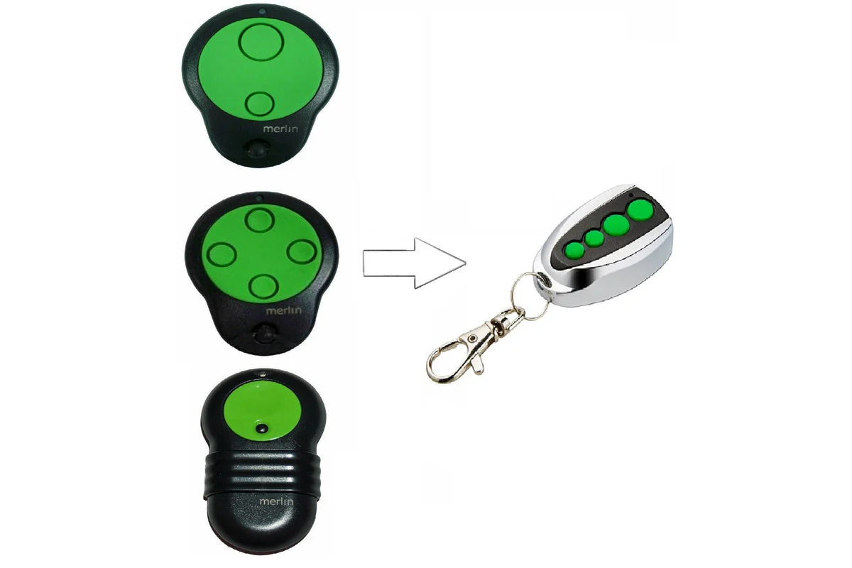 Merlin M832 M842 M844 Series Compatible Garage Remote Control Replacement - Image 2