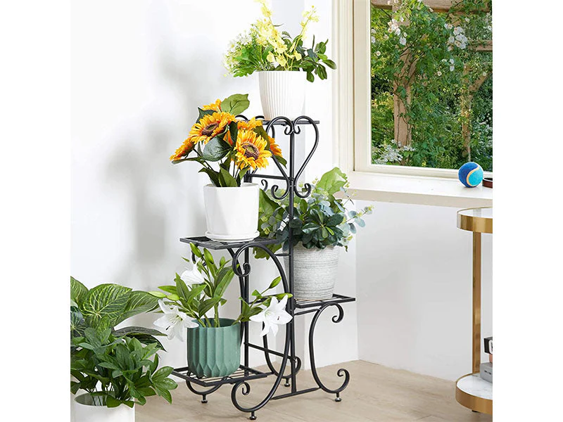 Metal Plant Stand 4 Tier - Image 4