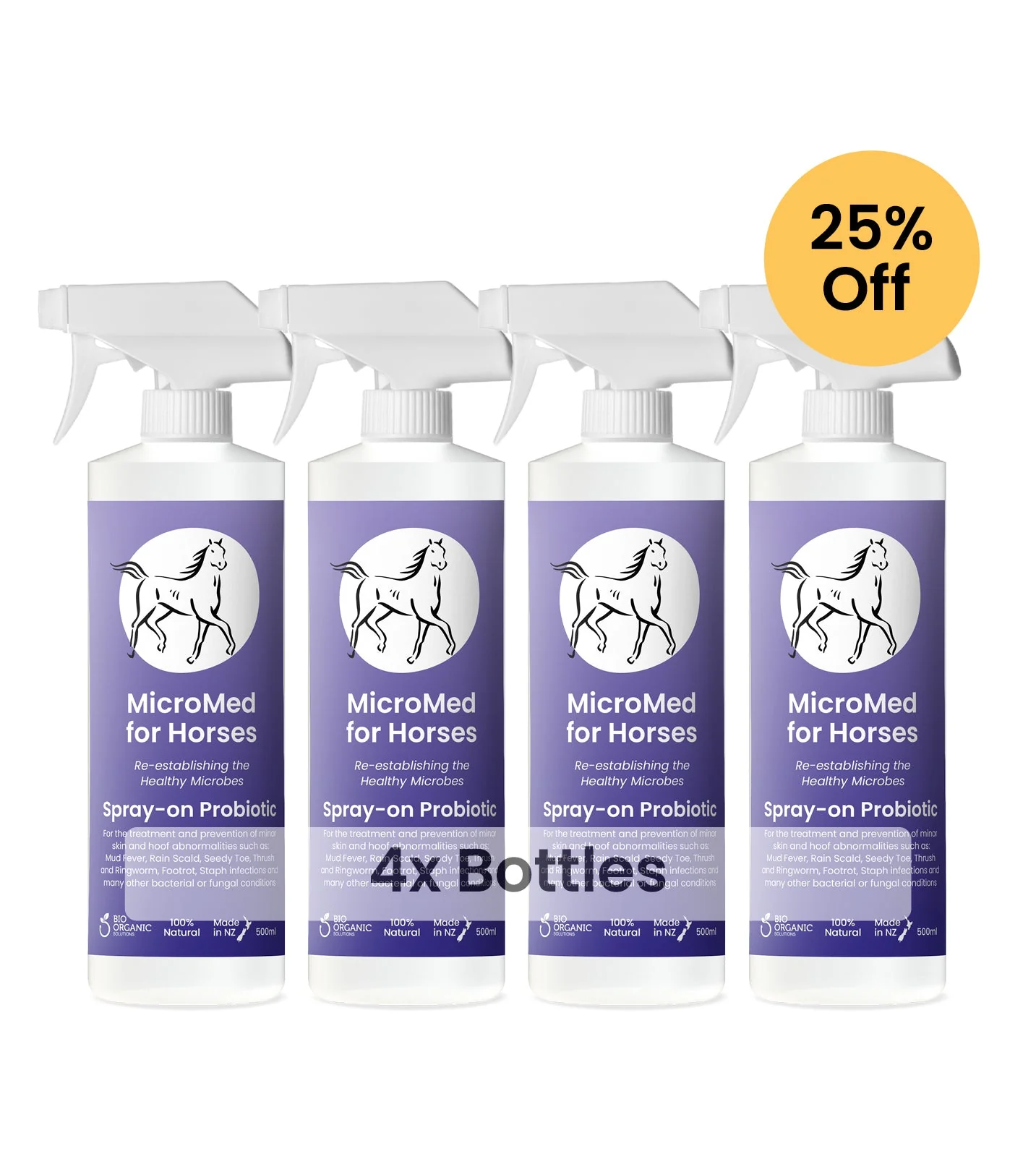 MicroMed for Horses Acute Care – 4 x 500ml Bundle - Image 3