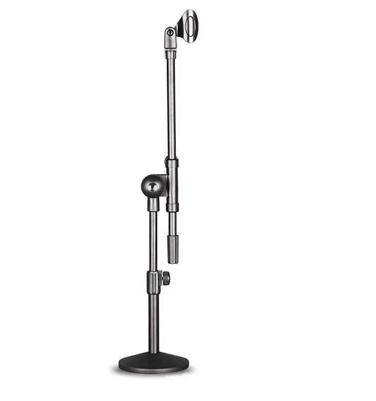 Microphone Stand Universal Mic Mount With Heavy Compact Base - Image 2