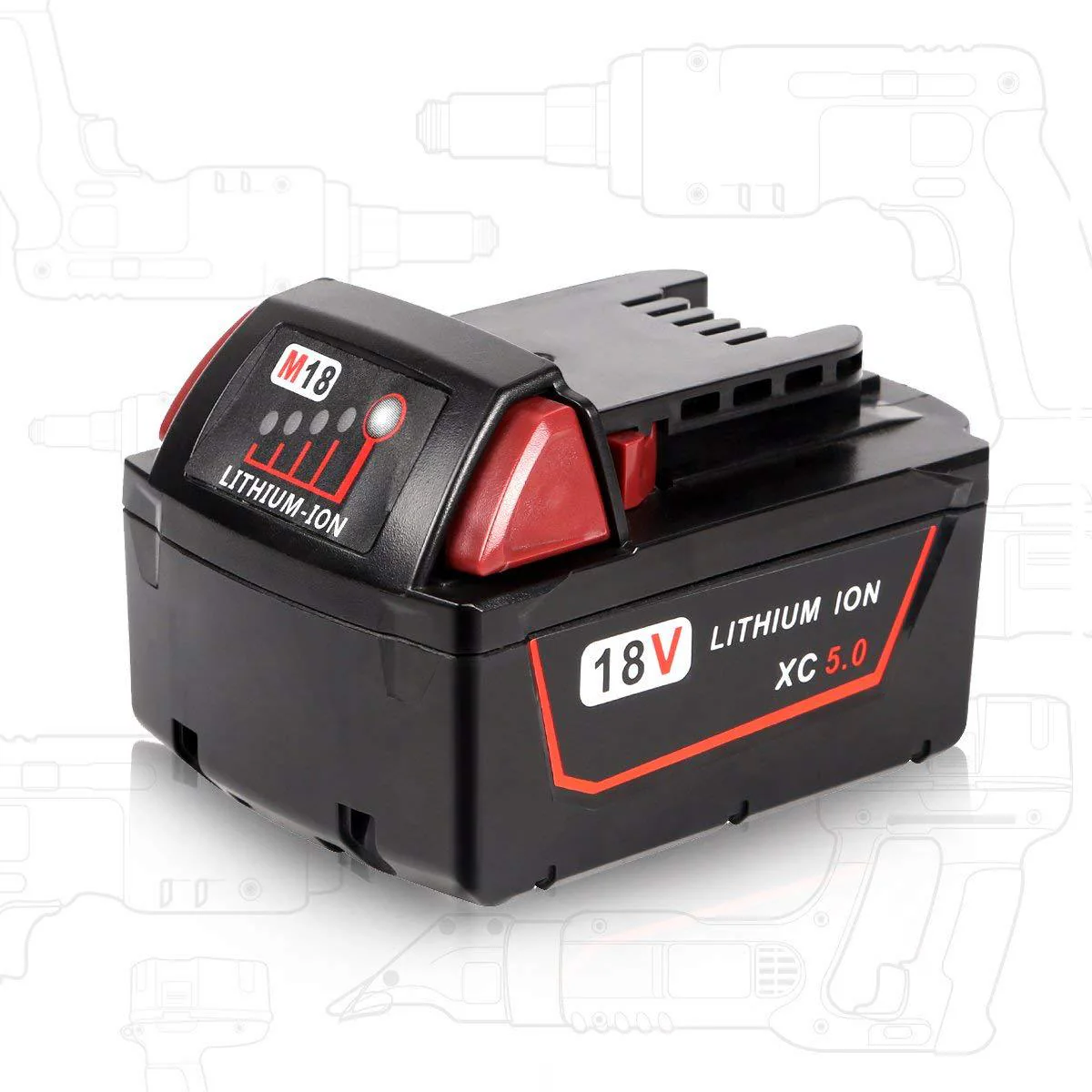 Milwaukee Battery M18 18V 5Ah Battery Replacement - Image 3