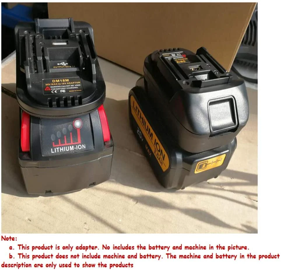 Milwaukee Dewalt To Makita Adapter 18V Lithium - Image 6