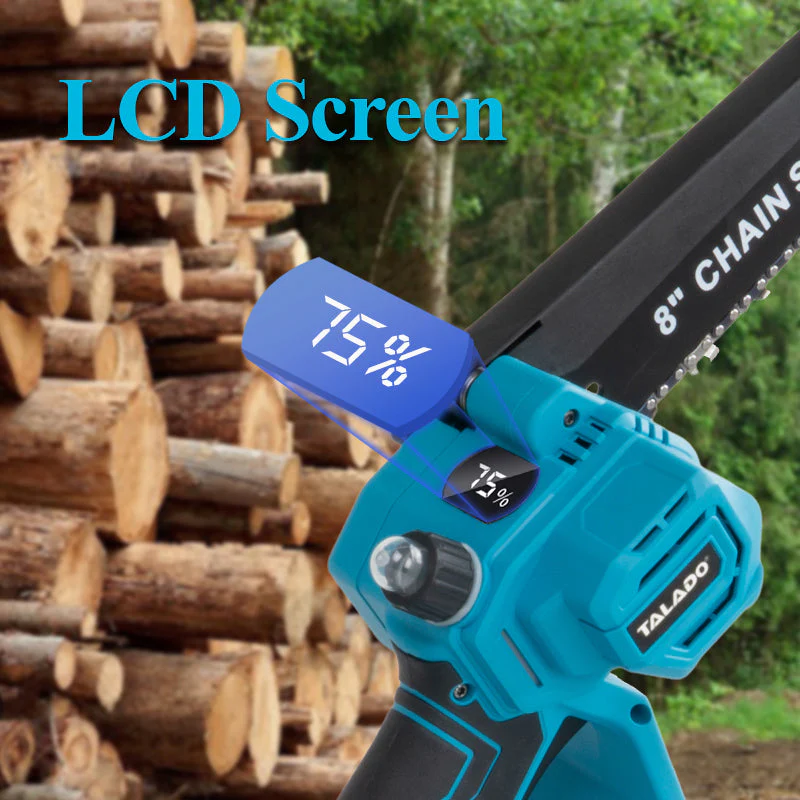 Mini Chain saw Cordless Power Chain Saws 8" - Image 3