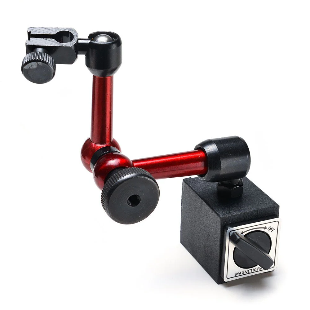 Mini Flexible Magnetic Base Holder Stand Tool For Dial Indicator - Image 5