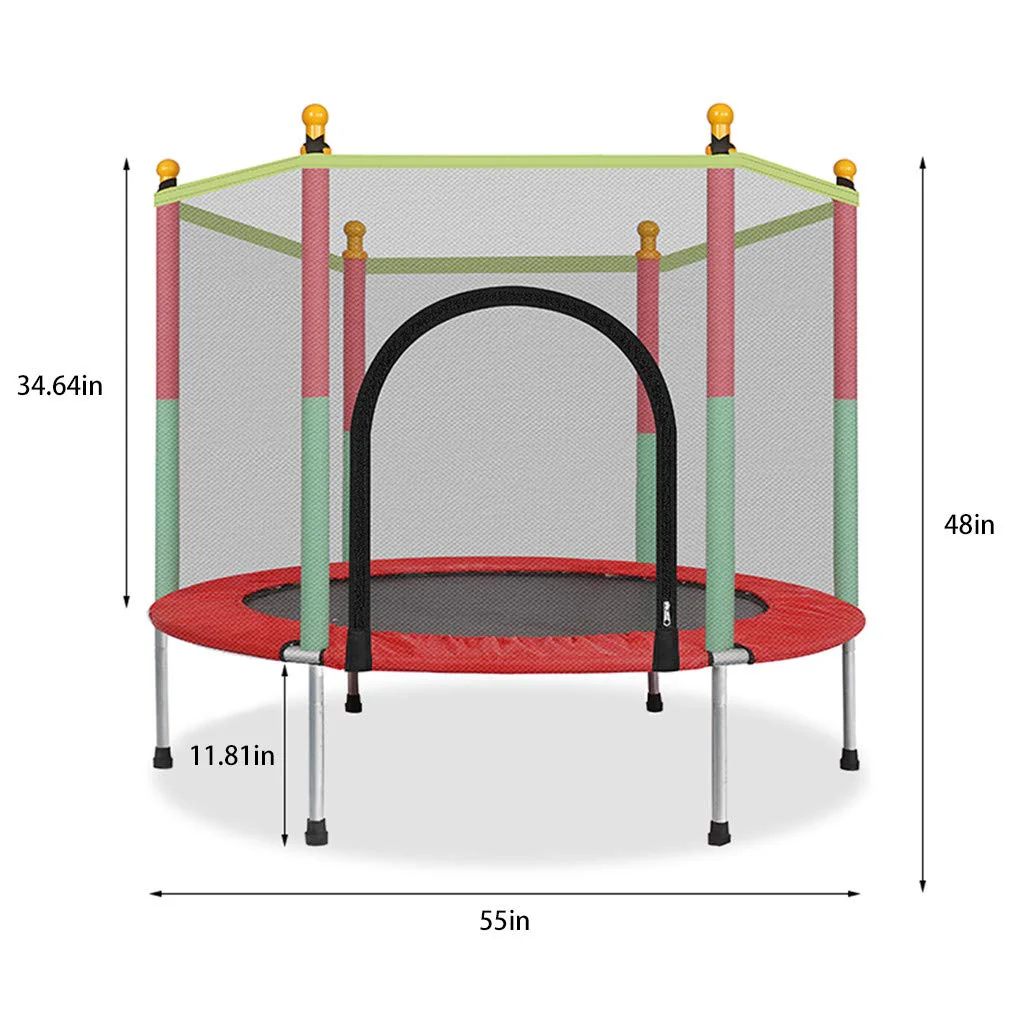 Mini Kids Trampoline 55 inch - Image 4