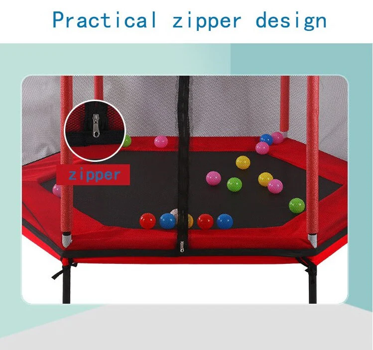Mini Trampoline 60inch Blue - Image 8