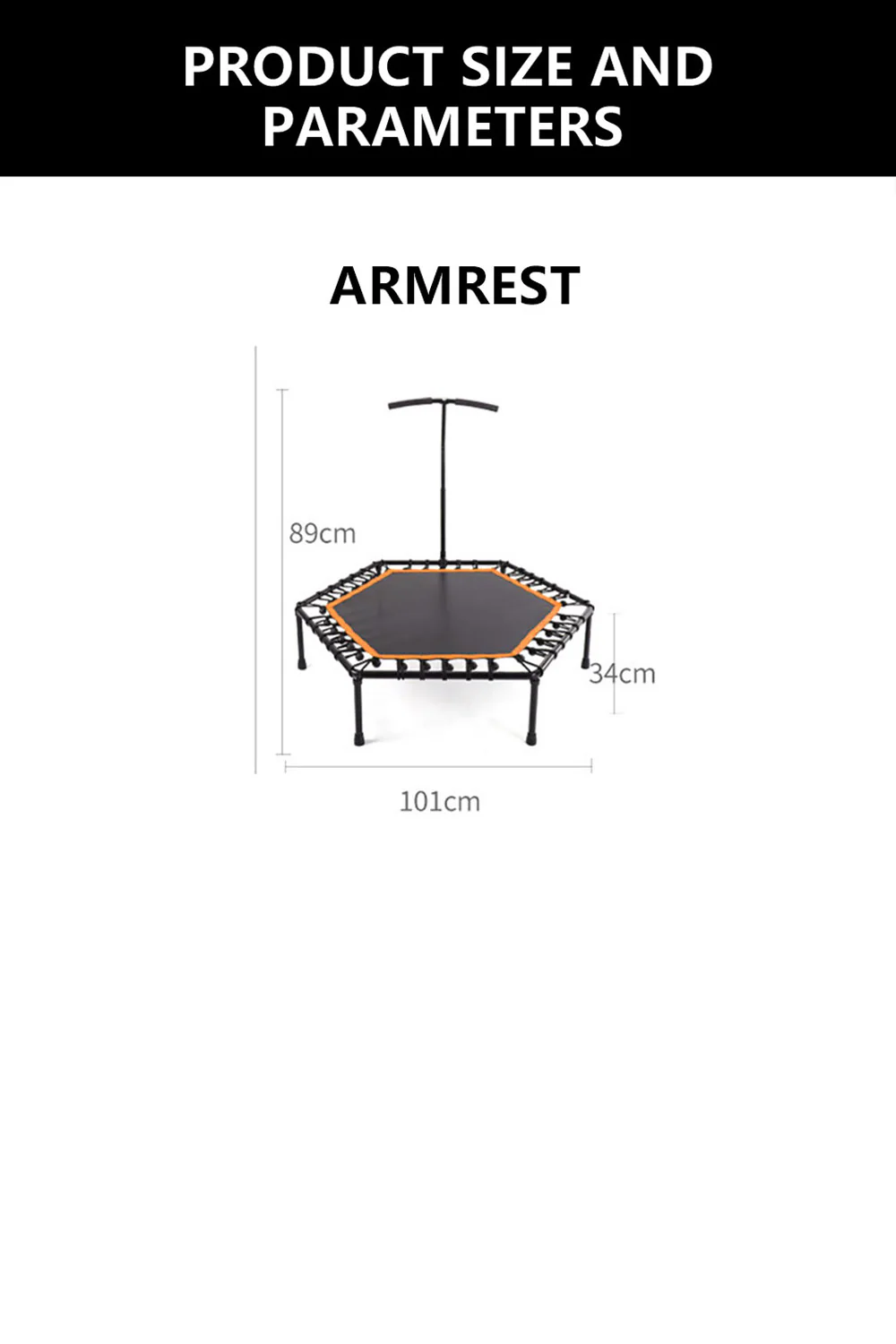 Mini Trampoline Rebounder - Image 12