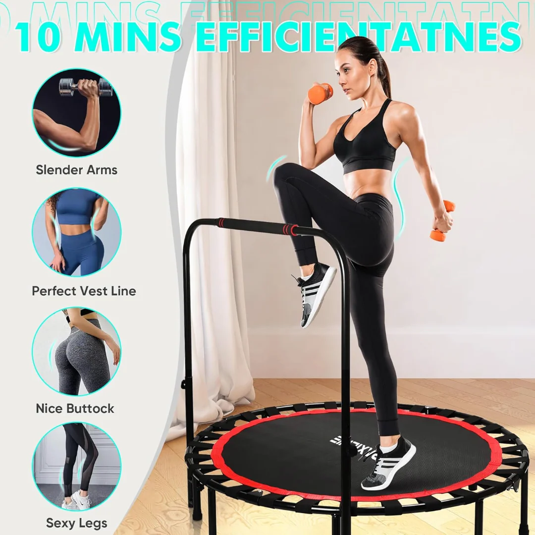 Mini Trampoline Rebounder 50" - Image 2