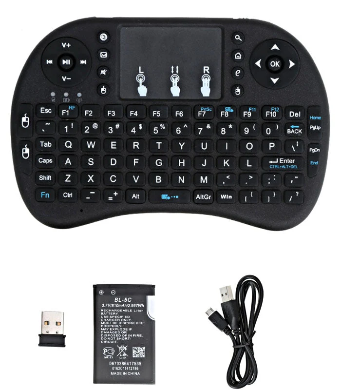 Mini Wireless Keyboard With Touchpad Mouse Combo - Image 7