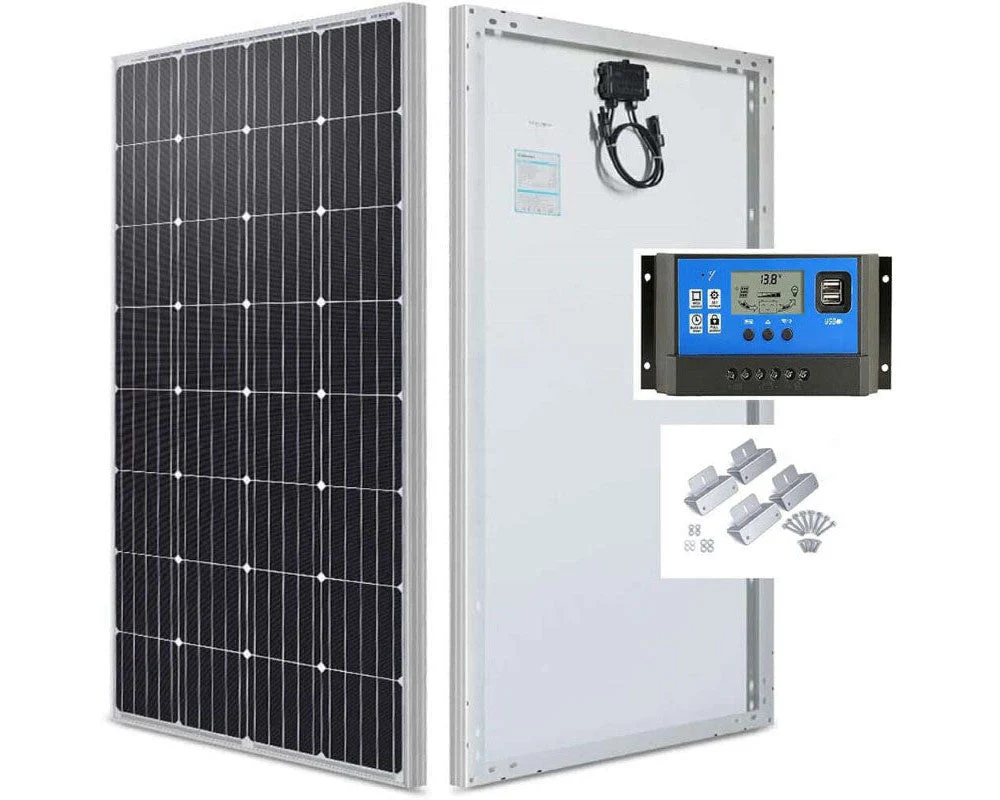 Mono Solar Panel 150W with controller 50A and mount - Image 7