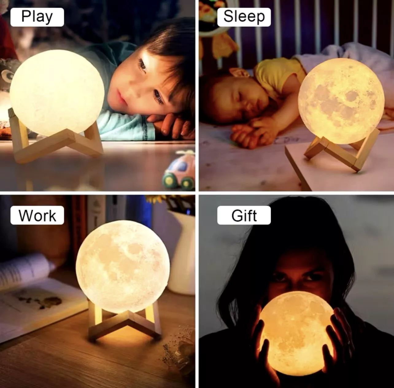 Moon Night Lamp 15cm - Image 4