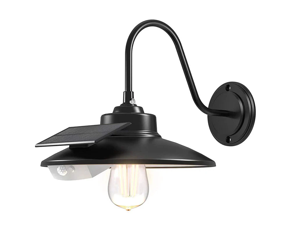 Motion Sensor Solar Wall Light for Outdoor Safety - Image 2