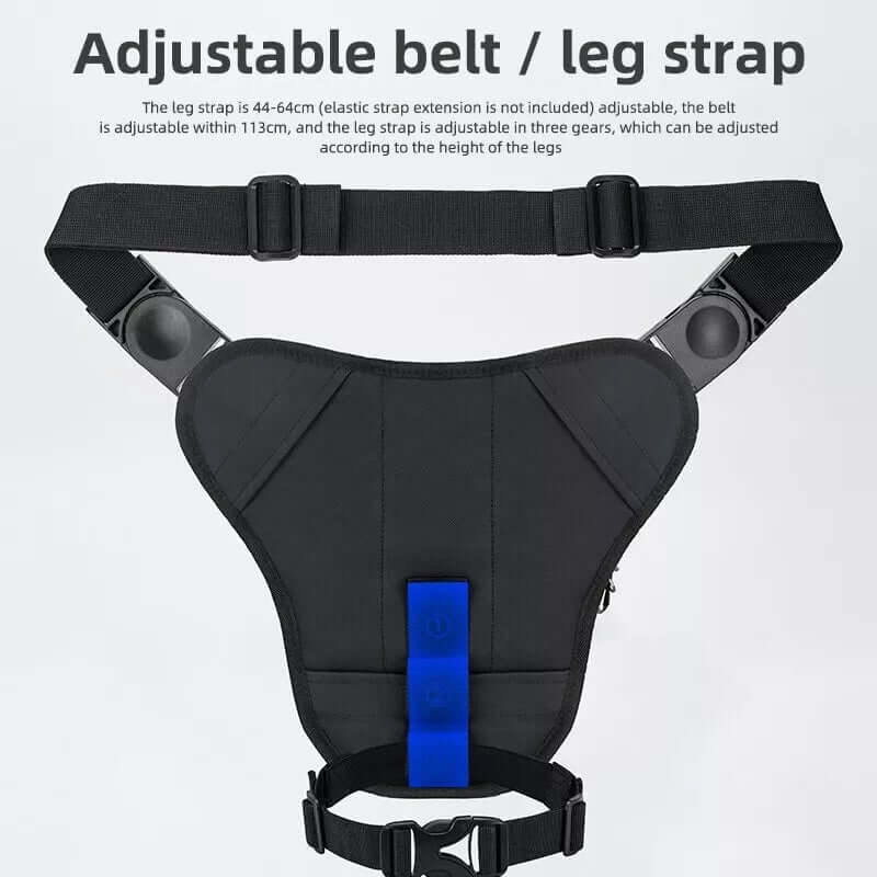 Motorcycle Motorbike Drop Leg Waist Pack Belt Bag Backpack - Image 6